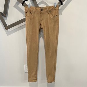 Levis 710 Super Skinny  Faux Suede Jeans